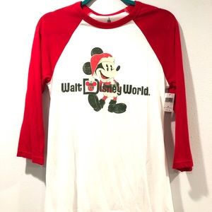 Disney Parks Disney World Christmas Mickey Shirt